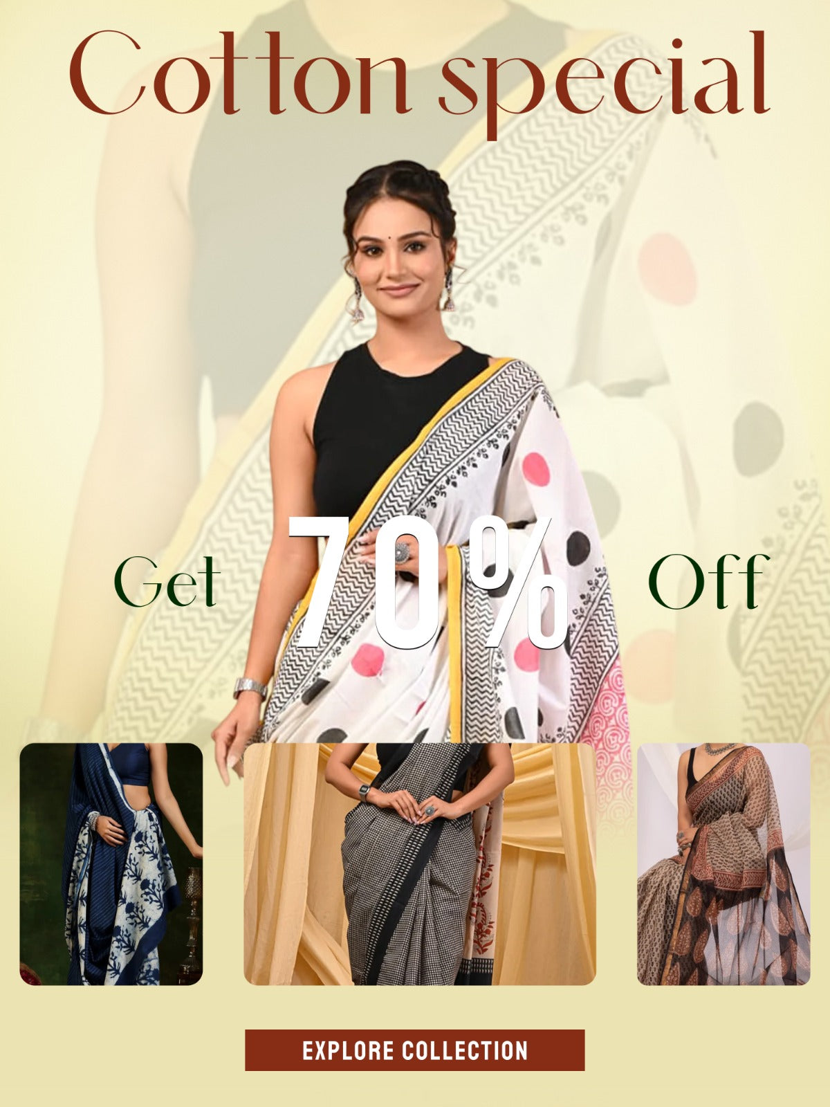 All Cotton Sarees