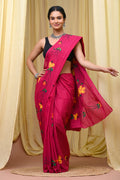 Premium Mul Cotton Hand Block Printed Saree With Blouse Piece - BFSBTC4