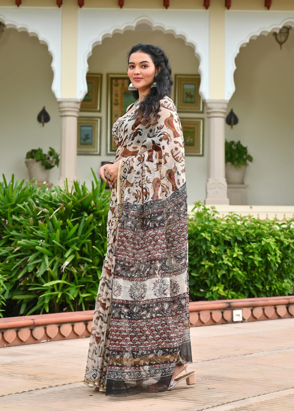 Kota Doriya Silk Saree With Blouse Piece - BFSGKDS3