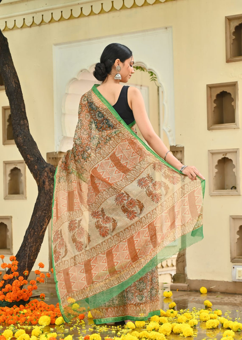 Kota Doriya Silk Saree With Blouse Piece - BFSGKDS4