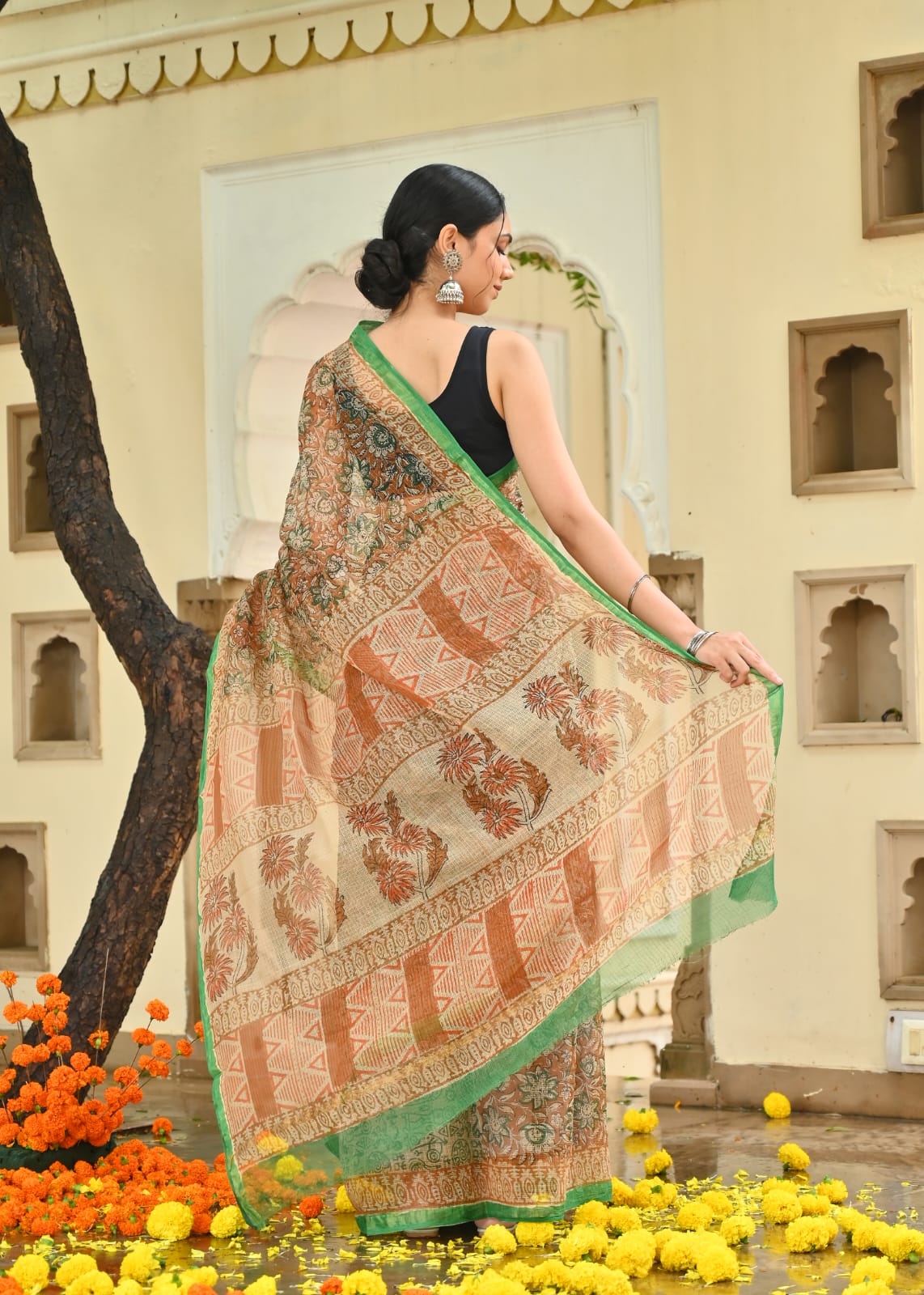 Kota Doriya Silk Saree With Blouse Piece - BFSGKDS4
