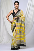 bagru, bagru saree, Chanderi Silk Saree, hand block saree, saree