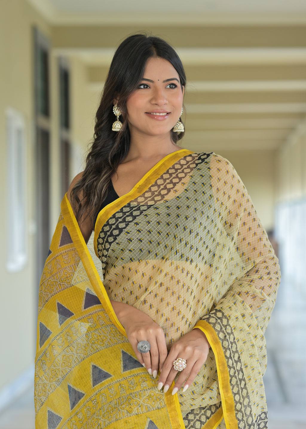 Kota Doriya Silk Saree With Blouse Piece - BFSGKDS1