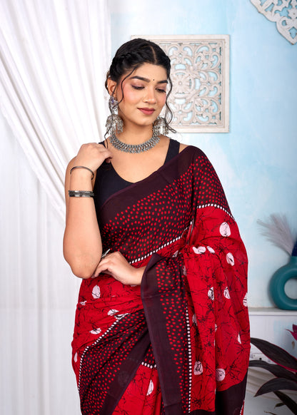 Mul Cotton Best Quality Saree - BFGBSMA22