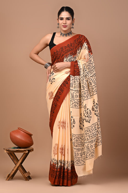 Mul Cotton Best Quality Saree - BFGBSMA23