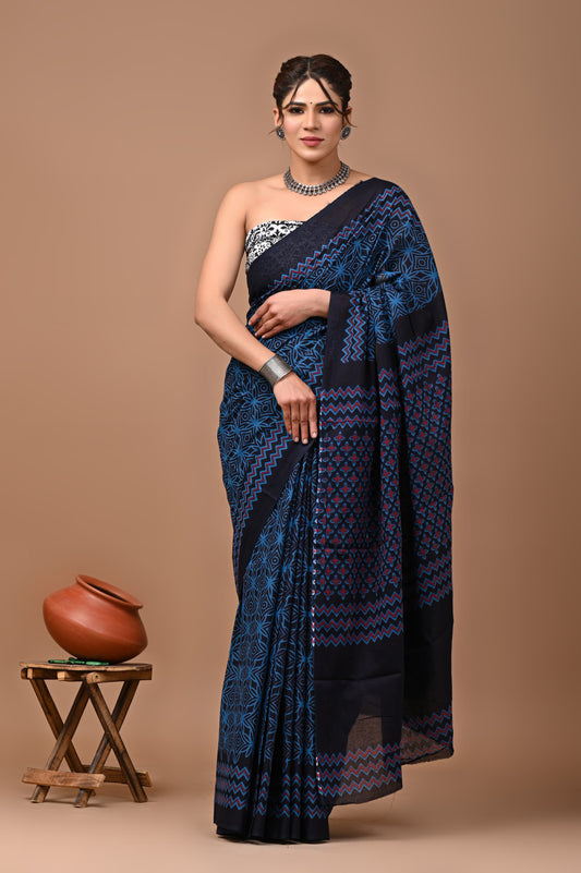 Mul Cotton Best Quality Saree - BFGBSMA27