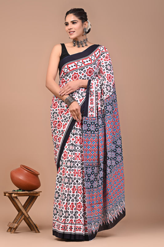 Mul Cotton Best Quality Saree - BFGBSMA33