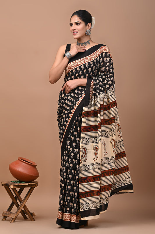 Mul Cotton Best Quality Saree - BFGBSMA38