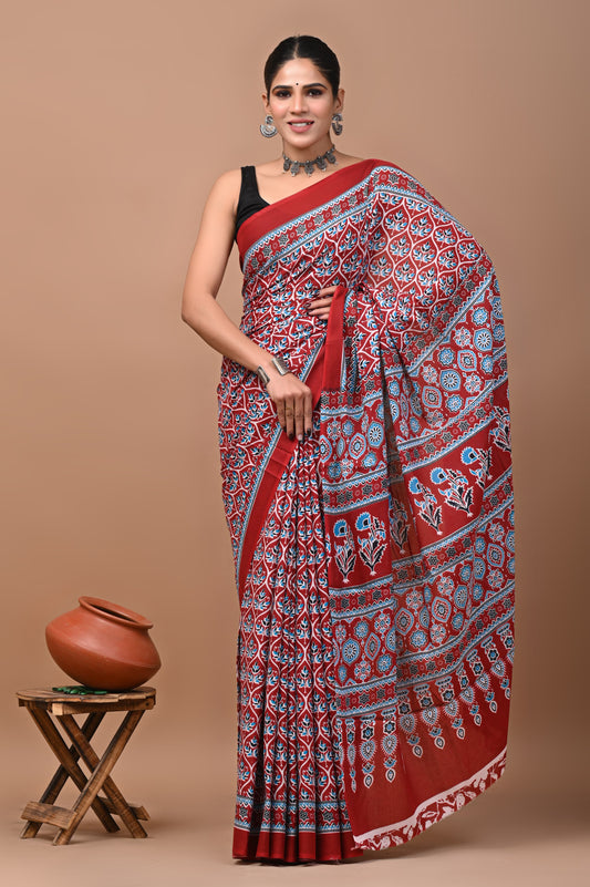 Mul Cotton Best Quality Saree - BFGBSMA39