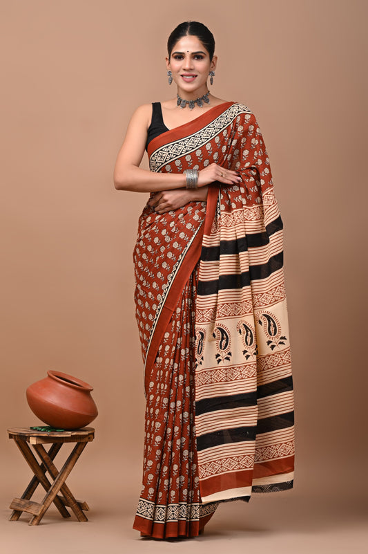 Mul Cotton Best Quality Saree - BFGBSMA37