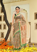 Kota Doriya Silk Saree With Blouse Piece - BFSGKDS4