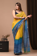 Kota Doriya Silk Saree With Blouse Piece