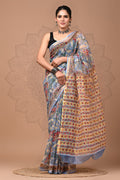Kota Doriya Silk Saree With Blouse Piece