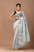 Kota Doriya Silk Saree With Blouse Piece