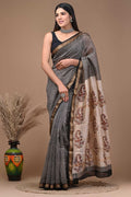 bagru, bagru saree, saree,hand block saree,Maheswari Silk, NewXArrivals