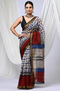 bagru, bagru saree, saree,hand block saree,Maheswari Silk, NewXArrivals