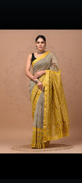 bagru, bagru saree, saree,hand block saree,Maheswari Silk, NewXArrivals