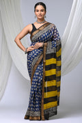 bagru, bagru saree, saree,hand block saree,Maheswari Silk, NewXArrivals