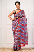 bagru, bagru saree, saree,hand block saree,Maheswari Silk, NewXArrivals