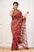 bagru, bagru saree, saree,hand block saree,Maheswari Silk, NewXArrivals