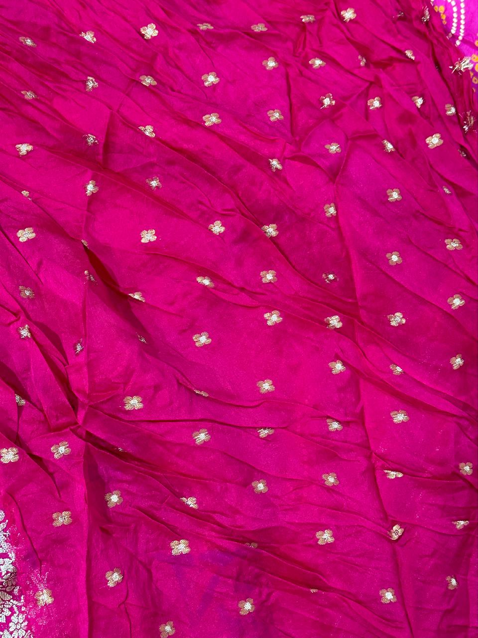 Crystel Tissue Embroidered Saree - BFSLA88