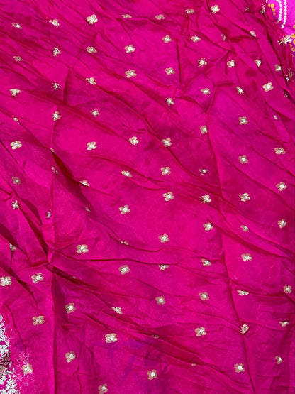 Crystel Tissue Embroidered Saree - BFSLA88