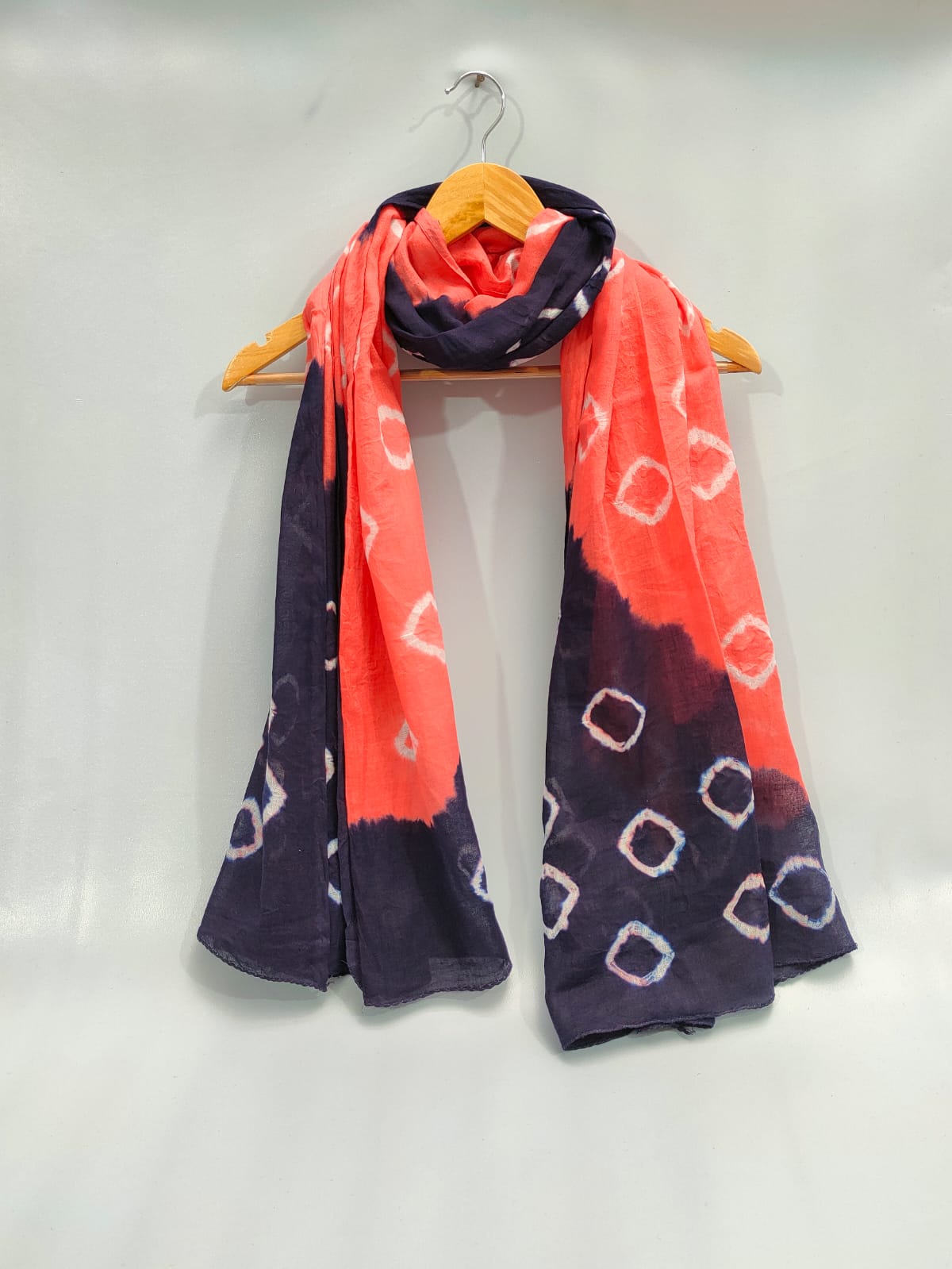 2 meter mul cotton Stole Dupatta