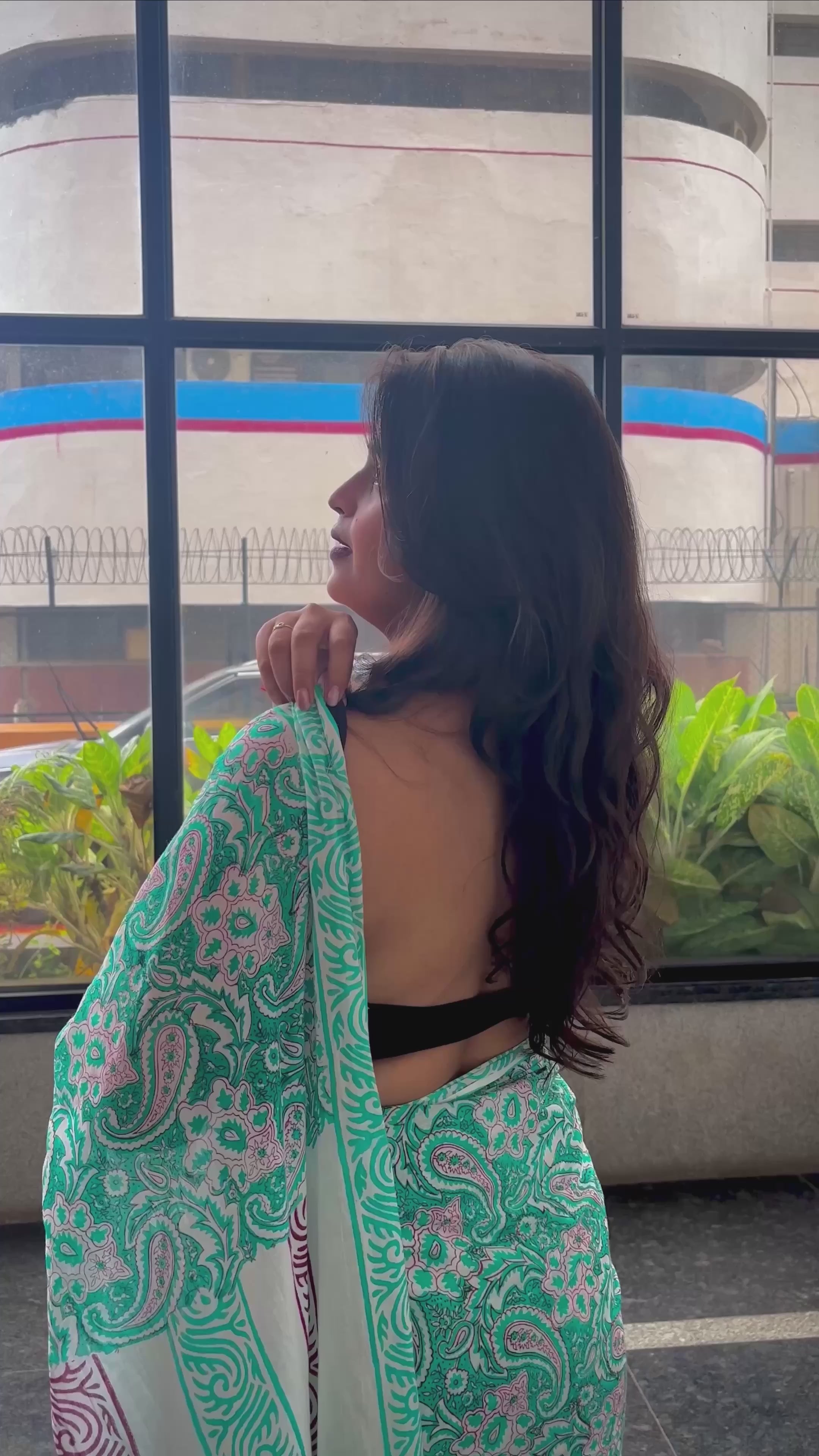 Premium Mul Cotton Hand Block Printed Saree With Blouse Piece - BFSBTC24